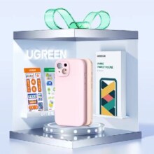 UGREEN 绿联 iPhone12手机壳液态硅胶防摔镜头全包纯色软壳
