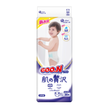 PLUS会员：GOO.N 大王 奢华肌 婴儿纸尿裤 XL36片