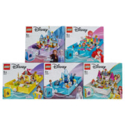 LEGO 乐高 迪士尼冰雪奇缘艾莎灰姑娘故事书积木女孩公主系列