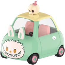 POP MART泡泡玛特  POPCAR 可爱私家车系列手办盲盒潮玩玩具生日礼物 单盒（随机发 拍10个非整盒）