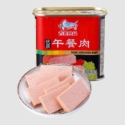 再降价、概率券：古龙午餐肉罐头 340g