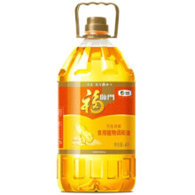 京东百亿补贴，plus会员:福临门食用油 花生原香食用植物调和油4L