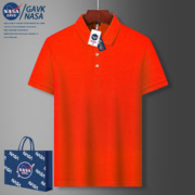 GAVK NASA GAVK冬季潮流运动上衣男女同款POLO杉潮牌T恤男