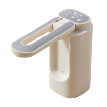 PLUS会员：双枪 抽水器桶装水家用矿泉水电动抽水泵 可折叠上水器