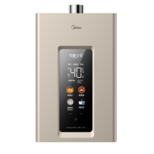 美的（Midea）燃气热水器天然气热水器燃气即热强排式恒温变频开机自检增压水伺服恒温上门安装以旧换新TC5S系列 13L 精控恒温变频节能省气RS2 天然气