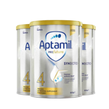 爱他美（Aptamil）【保税发货】澳洲白金版婴幼儿配方奶粉900g新西兰进口 【2段3罐】保质期到25年2月左右