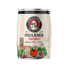 Paulaner 保拉纳 柏龙 德国进口 小麦桶啤 5L*1桶