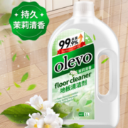 新人专享！olevo 地板清洁剂 茉莉清香1L/瓶