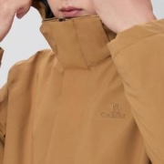 CAMEL 骆驼 冲锋衣抓绒内胆御寒登山服加绒保暖旅游外套男款三合一冲锋衣