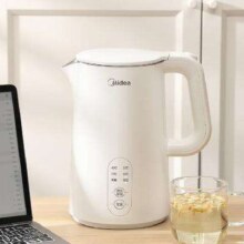 美的（Midea）电水壶 304不锈钢 1.5L  SH15X301