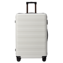 90分行李箱20英寸商务拉杆箱登机箱旅行箱密码箱箱子莱茵河白色
