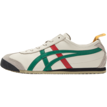 Onitsuka Tiger鬼冢虎男鞋女鞋 2024春季新款MEXICO 66运动鞋时尚情侣鞋休闲鞋子 201/乳白-松石绿/店长推荐 42码(265mm)