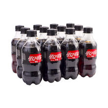可口可乐 零度 Zero 汽水 碳酸饮料 300ml*12瓶 整箱装