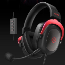 京东百亿补贴、plus会员：漫步者（EDIFIER）HECATE G5 赛事级头戴式电竞耳机 USB 7.1声道 有线 降噪麦克风 黑红色