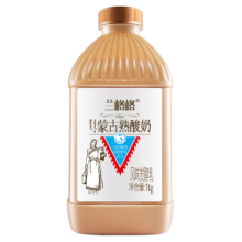 PLUS会员、概率券：兰格格 蒙古熟酸奶 风味发酵乳 1kg