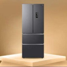 PLUS会员、京东百亿补贴：Midea 美的 325升 法式多门四开门 电冰箱 BCD-325WFPM(E)