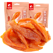 plus会员、需首购:比比赞（BIBIZAN）倒蒸红薯干250g