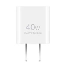 HUAWEI 华为 P0013 冰糖全能充电器 USB-A/Type-C 40W 白色