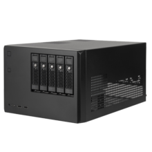 银昕（SilverStone）Nas机箱存储CS351 )3.5"/2.5"多硬盘/工作站机箱 CS351 (G49CS351B000020)