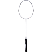 凯胜（KASON） TSF 100TI羽毛球拍单拍全碳素碳纤维钛合金耐打速度型穿线 （可定制磅数）白色