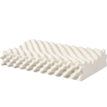 邓禄普（Dunlopillo）ECO按摩波浪枕 斯里兰卡进口天然乳胶枕头  颗粒按摩 乳胶含量96%