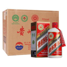 Plus会员：五星茅台 53度 500mL 6瓶 整箱