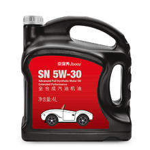 京东PLUS：统一润滑油 京保养 5W-30 SN 全合成机油 4L