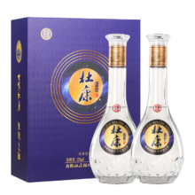 京东百亿补贴：杜康  盛世  浓香型白酒 52度 500mL 2瓶
