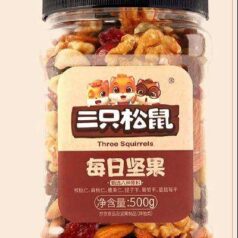 Plus会员:三只松鼠 3+3每日坚果400g罐装