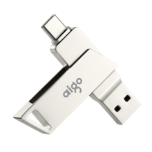 爱国者（aigo）256GB Type-C手机U盘 U350 高速两用 双接口U盘 USB3.2 OTG 安卓苹果笔记本电脑通用优盘129.9元 (月销1w+)