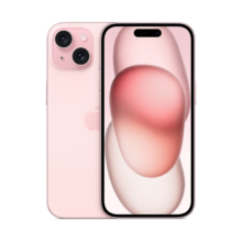 PLUS会员：Apple iPhone 15 (A3092) 128GB 粉色  5G手机
