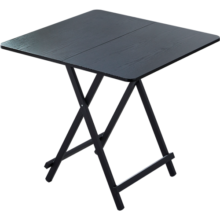 华恺之星折叠桌 桌子折叠餐桌简易便捷小户型饭桌方桌吃饭桌CJ018 80cm