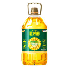 营养家 食用油 非转基因压榨一级活粒鲜胚玉米胚芽油5L 中粮福临门出品