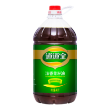 道道全菜籽油  浓香菜籽油4L