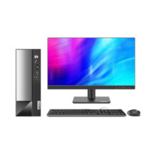 联想(Lenovo)扬天M4000q 商用办公台式电脑主机(酷睿13代i3-13100 16G 512G SSD)21.45英寸