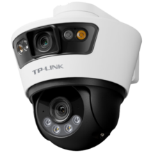 TP-LINK监控摄像头家用 高清无线室外防水球机 手机APP远程看家 全彩红外夜视360度全景旋转云台版监控器 【双镜头丨双画面】600万标准版 无内存【免费升级32GB卡】