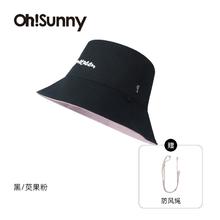ohsunny双面戴防晒渔夫帽
