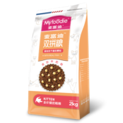 麦富迪猫粮 超肉粒冻干双拼粮2kg 奶糕（冻干蛋奶）