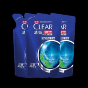 再降价、微信京东小程序:清扬 CLEAR 洗发水男士 蓝色袋装随机款 200g*3*2件
