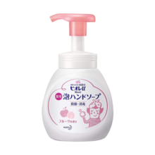 花王（KAO）进口健康抑菌去污洗手液泡沫型水果香240ml 儿童成人通用