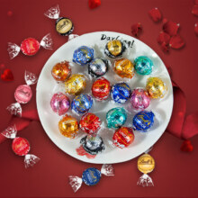京东百亿补贴：Lindt 瑞士莲 软心牛奶巧克力 多口味混合 600g散装