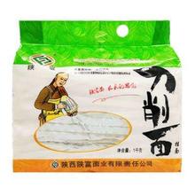 PLUS：陕富 鸡蛋龙须荞麦挂面 刀削面1000g(1.5cm宽波浪面)