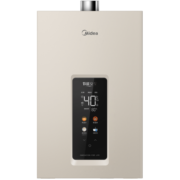 美的（Midea）燃气热水器天然气13升/16升即热热水器家用安全强排式精控恒温节能智能家电高端真实屏RS2系列 【店长推荐16升】多点用水恒温系列 四季免调温