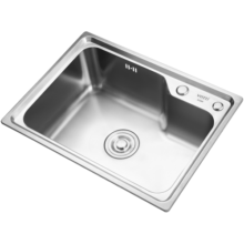 华帝（VATTI）304不锈钢水槽单槽 拉丝不锈钢洗菜盆厨房洗碗盆