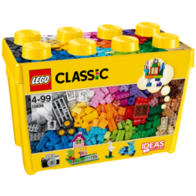 乐高（LEGO）积木10698大号积木拼装盒4岁+小颗粒男孩女孩儿童玩具生日礼物
