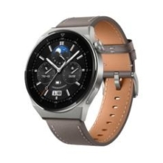 HUAWEI 华为 WATCH GT3 Pro 运动智能手表 46mm 灰色真皮表带