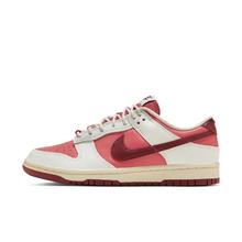 NIKE 耐克 Dunk Low 女子运动板鞋 HF0736-161 帆白/队红/椰奶色/队红/粘土灰/椰奶色 40