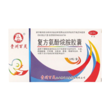PLUS会员、首购礼金：百灵鸟 贵州百灵 复方氨酚烷胺胶囊0.4g*12粒/盒