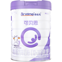 合生元（BIOSTIME）可贝思 幼儿配方羊奶粉 3段(12-36个月) 纯羊乳蛋白 800克