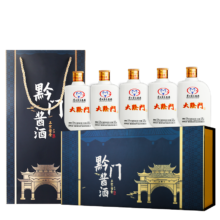 京东百亿补贴，PLUS会员:茅台集团 2016年大黔门茅台小酒 酱香型白酒 53度125ml*5瓶